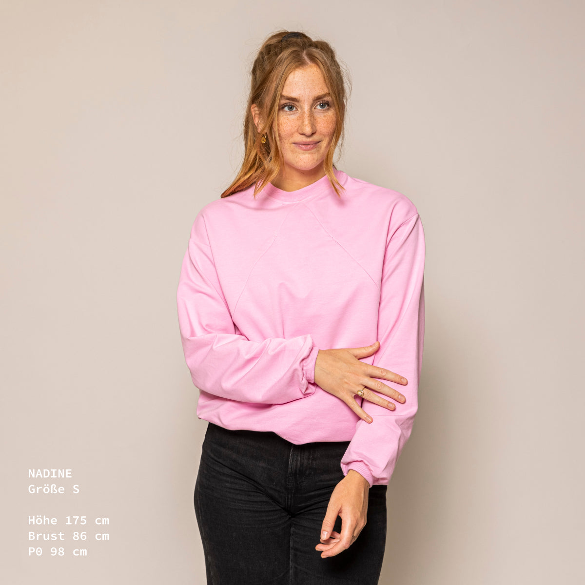 Snowdrop Stillpullover – verdeckter Reißverschluss