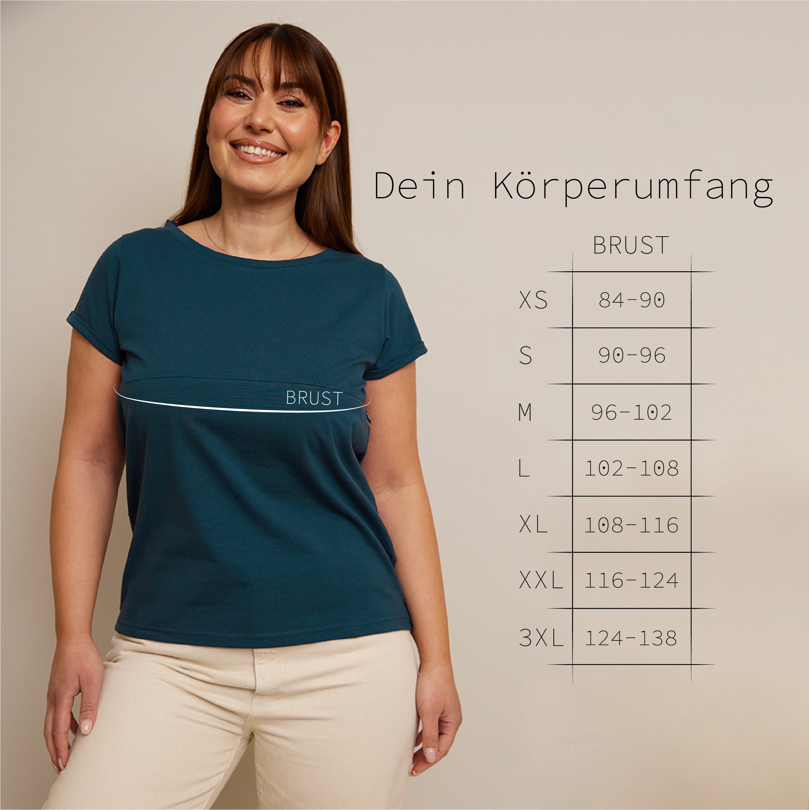 Lily Stillshirt – verdeckter Reißverschluss
