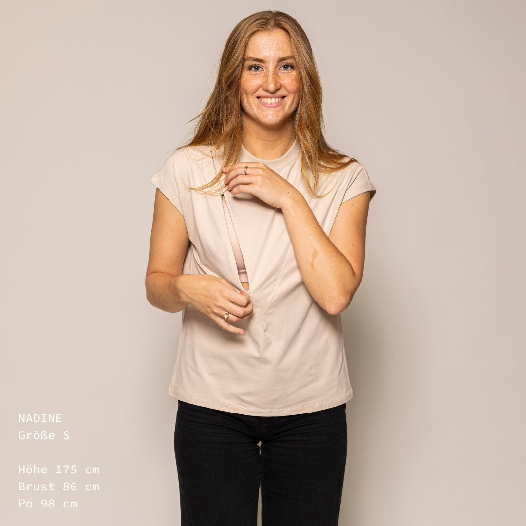 Tulip Stillshirt – verdeckter Reißverschluss