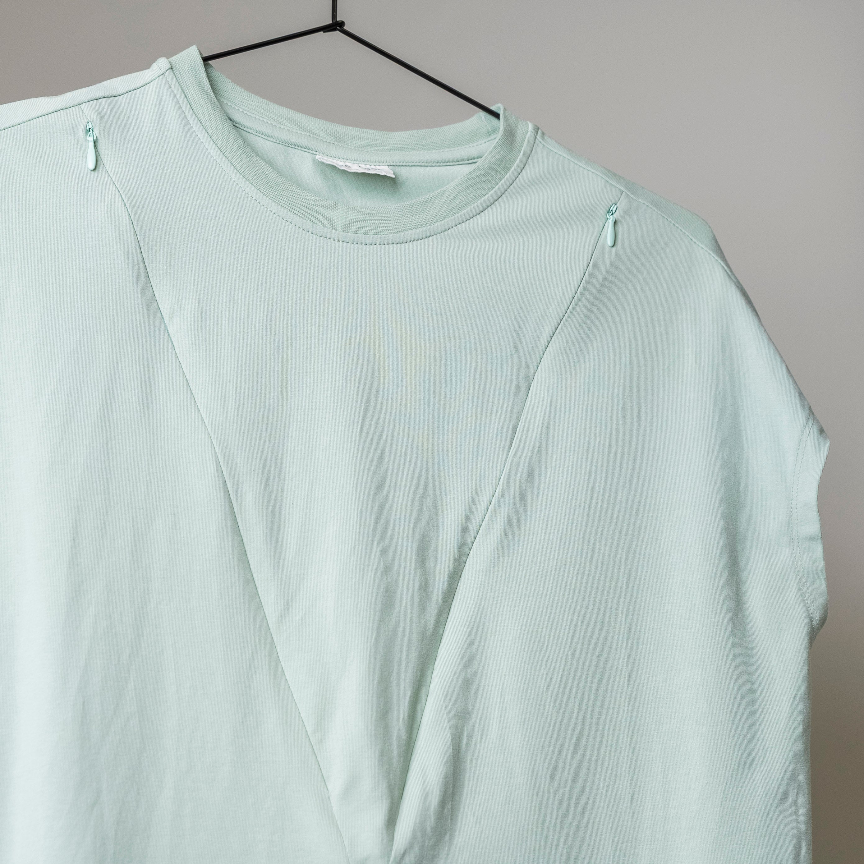 Tulip Stillshirt – verdeckter Reißverschluss