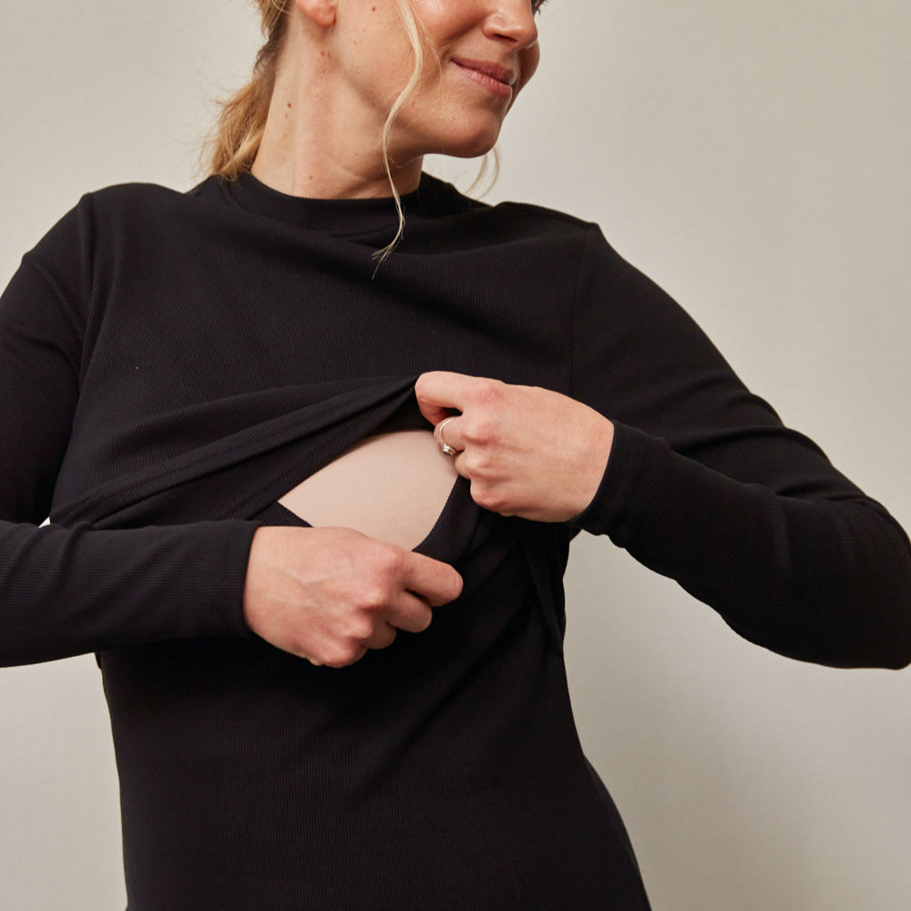 Jasmine Stillkleid – elegant verdeckter Stillzugang