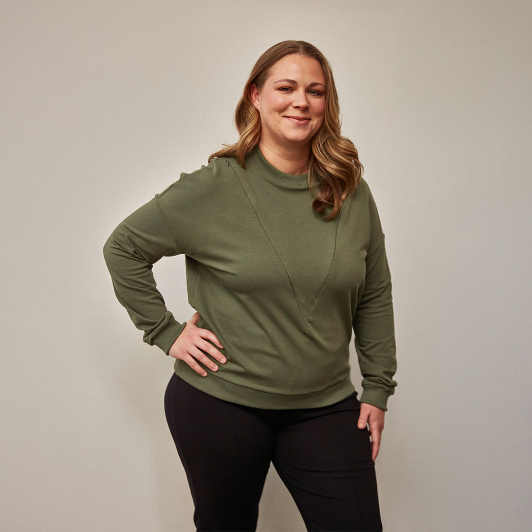 Azalea Still-Sweater aus Bio-Baumwolle 2.0