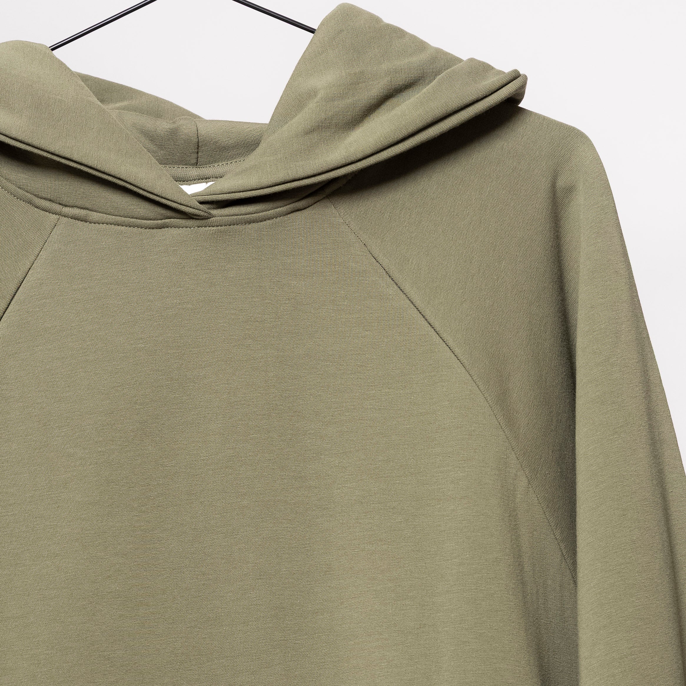 Oversized Heather Still-Hoodie 2.0 – verdeckter Reißverschluss