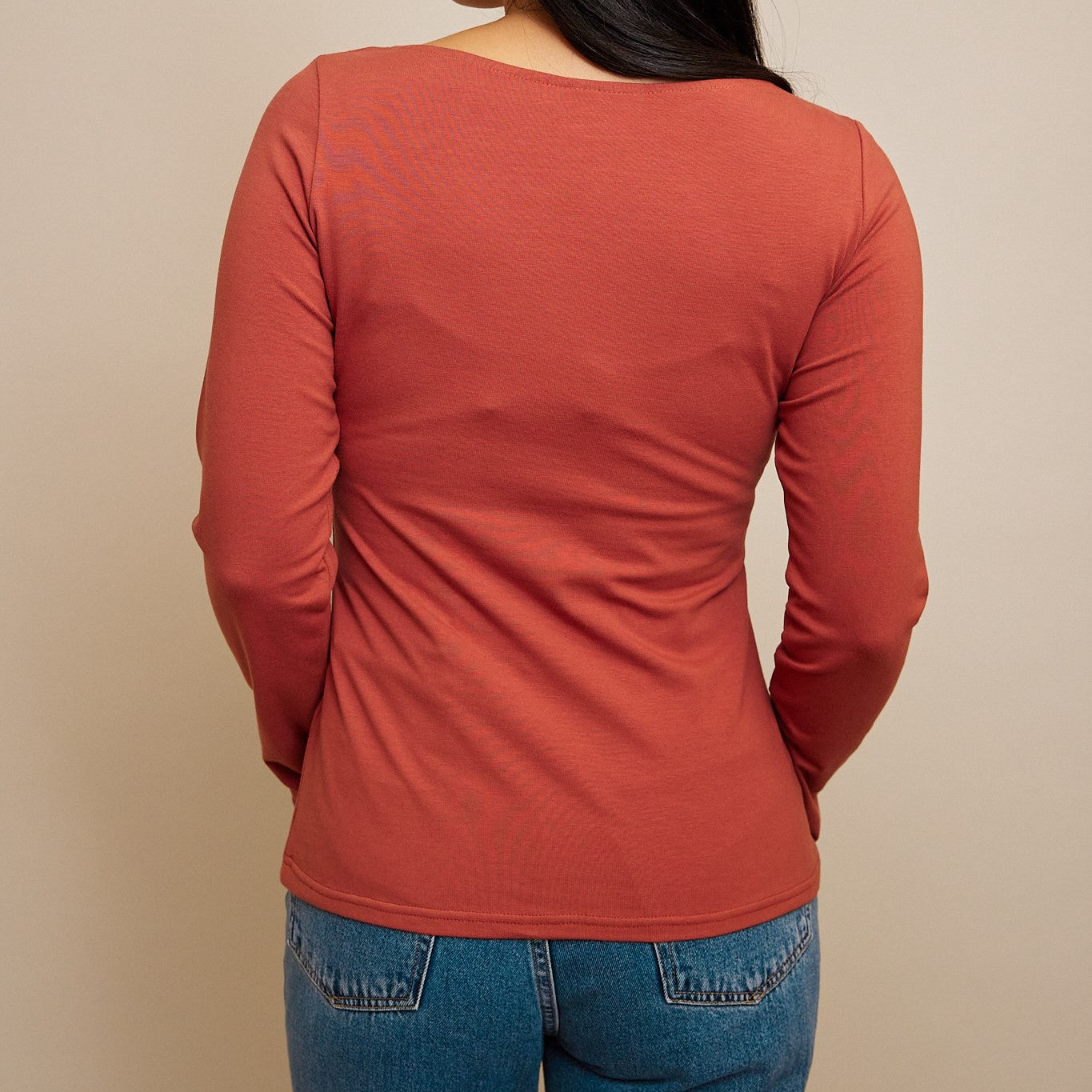 Holly Still-Longsleeve aus Bio-Baumwolle