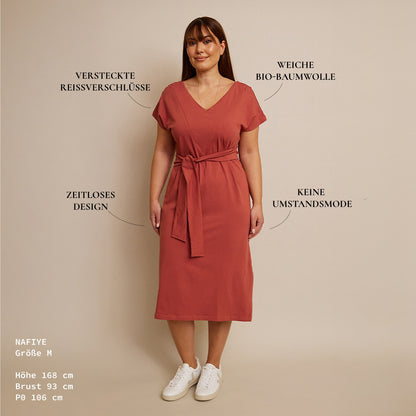 Alyssa Stillkleid – verdeckter Reißverschluss