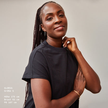 Tulip Stillshirt – verdeckter Reißverschluss