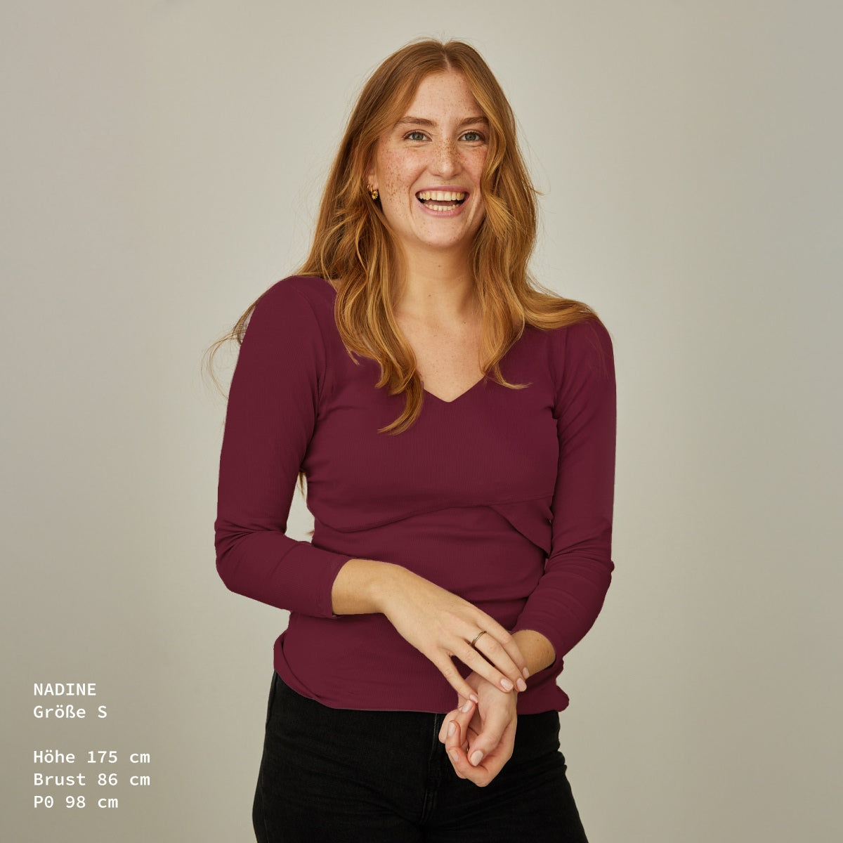 Ivy Still-Longsleeve – elegant verdeckter Stillzugang