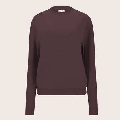 Azalea Stillpullover – verdeckter Reißverschluss