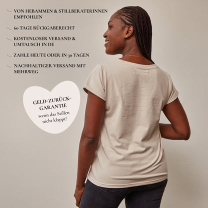 Lily Stillshirt – verdeckter Reißverschluss