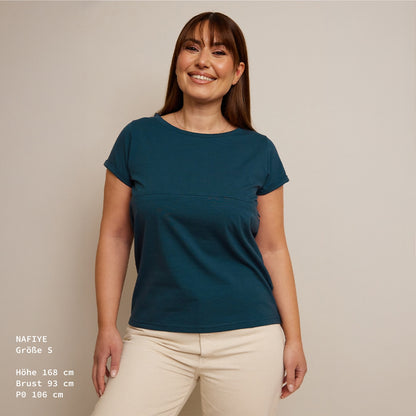 Lily Stillshirt – verdeckter Reißverschluss