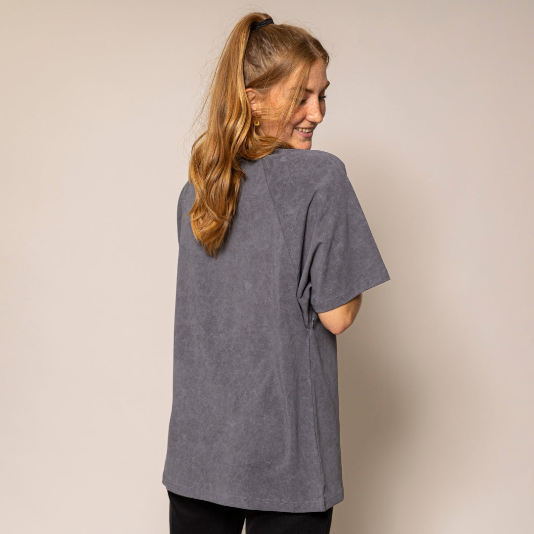 "It's Just A Phase" Heather Stillshirt aus Bio-Baumwolle