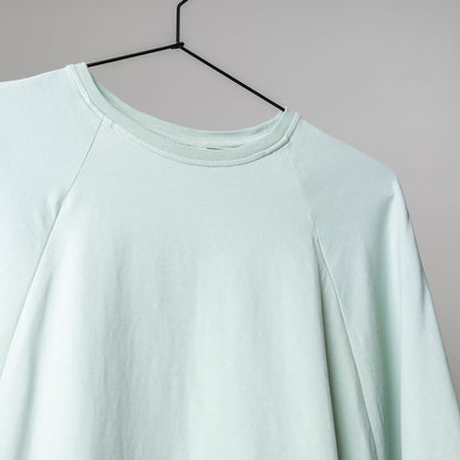 Oversized Heather Stillshirt aus Bio-Baumwolle