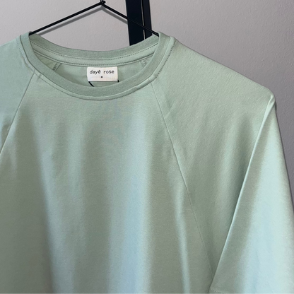 Oversized Heather Stillshirt aus Bio-Baumwolle