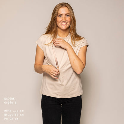 Tulip Stillshirt – verdeckter Reißverschluss