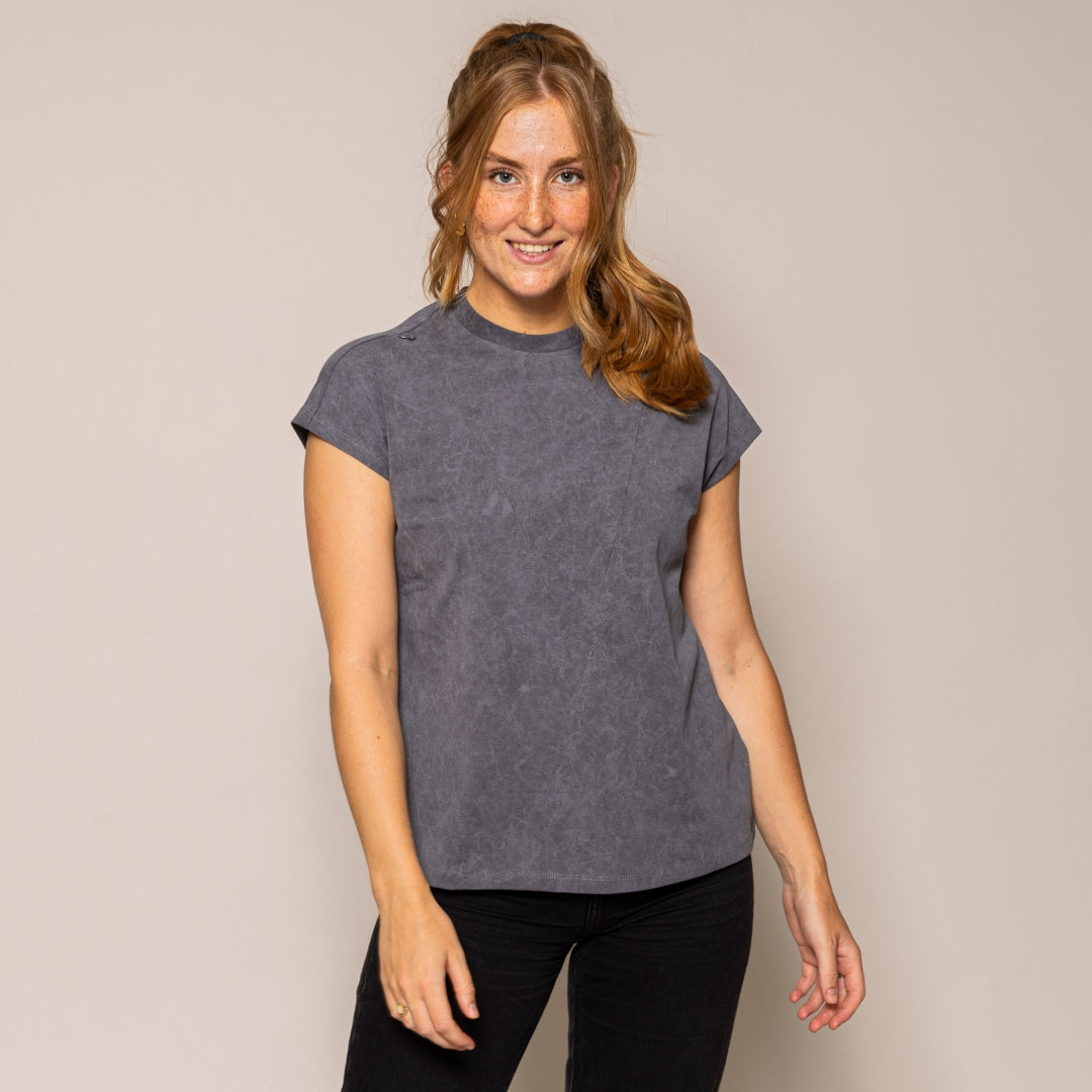 "It's Just A Phase" Tulip Stillshirt aus Bio-Baumwolle