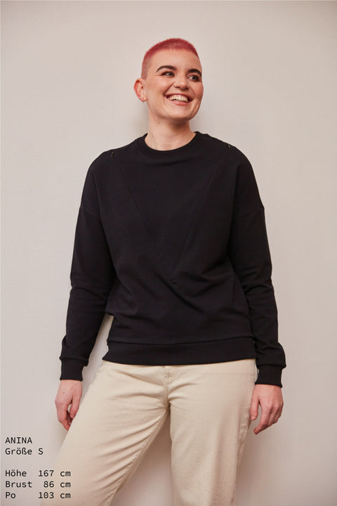 Azalea Still-Sweater aus Bio-Baumwolle