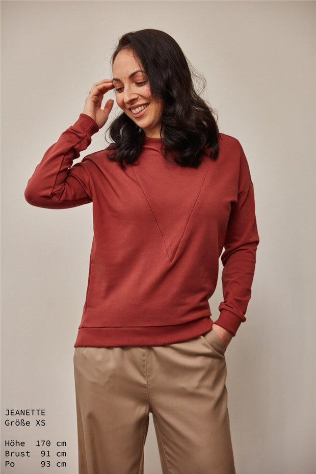 Azalea Still-Sweater aus Bio-Baumwolle - Sweater - dayê rose